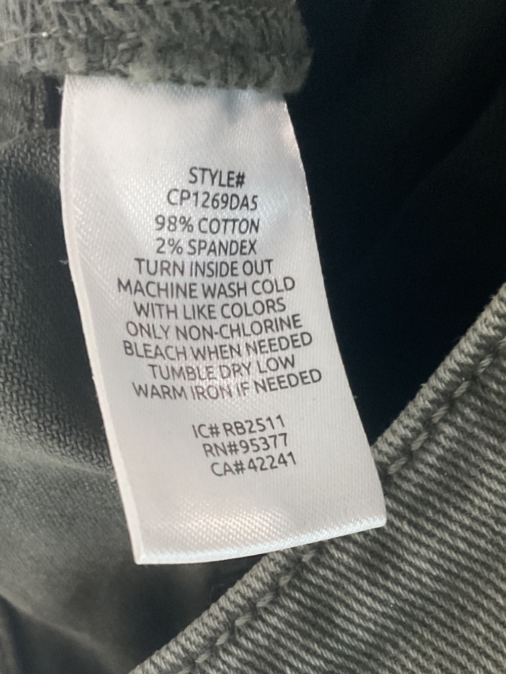 NWT Sanctuary green standard rise jeans 32 (12 to 14) - Picture 6 of 7